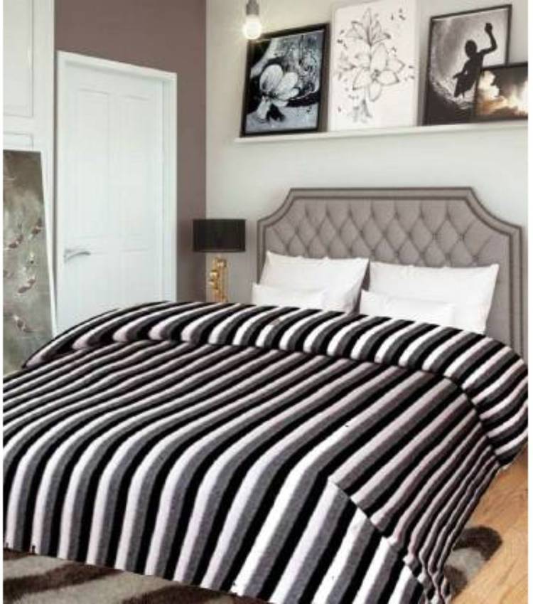 Supreme Home Collective Striped Double Fleece Blanket