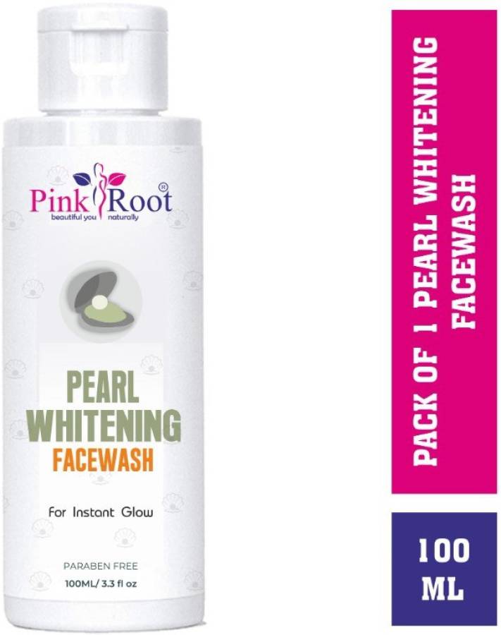PINKROOT Pearl Whitening Facewash 100ml, Pack of 1 Face Wash Price in India