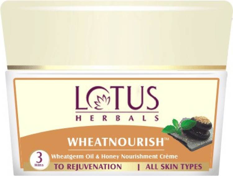 LOTUS HERBALS Herbals WHEATNOURISH Wheatgerm Oil & Honey Massage Creme Price in India