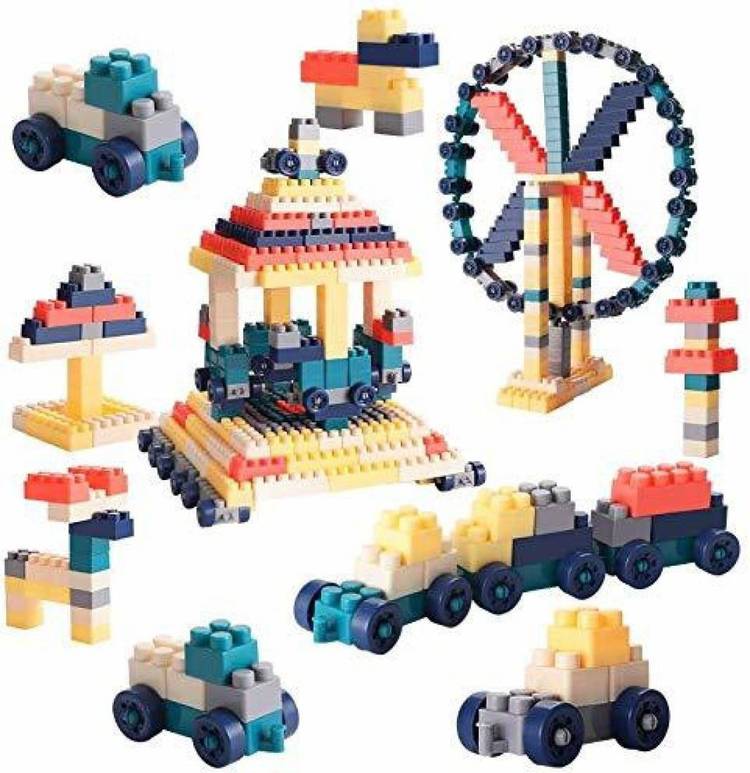 Gomzy Educational Interlocking Connecting Excellent Creative Building Blocks Toy