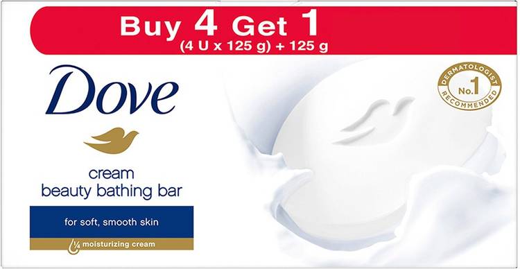 DOVE Cream Beauty Bar - Soft, Smooth, Moisturised Skin