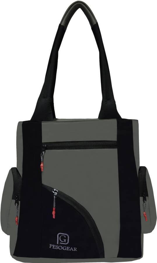 Women Black, Grey Shoulder Bag Price in India