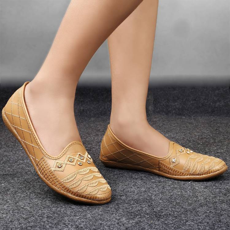 Perfect Jaipuri Stylish Wedding Casual Girls Shoes Bellies For Women