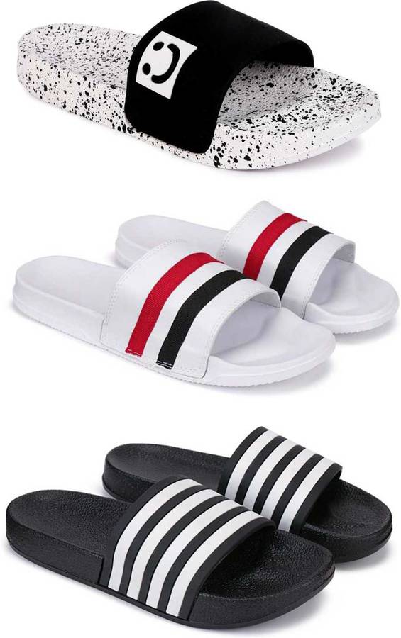 Combo of 3 Relax trending Sandals Non-Slip Healthy Flip Flop for Men Flip Flops