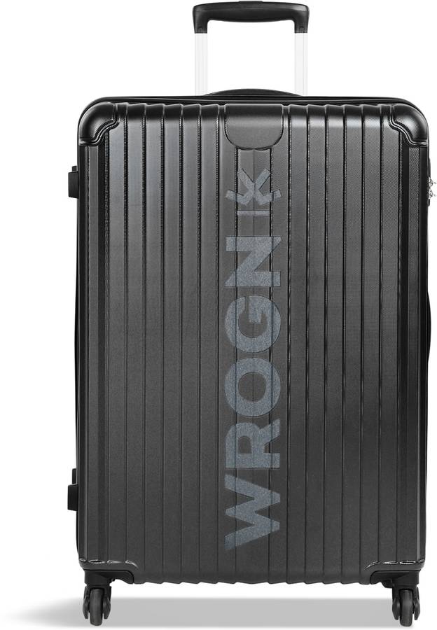Large Check-in Luggage (75 cm) - BOLT - Black