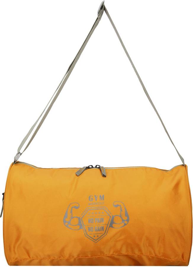 Tuff Gear Gym bag Workout 23 Litre Gym Duffle Bag - ORANGE Gym Bag