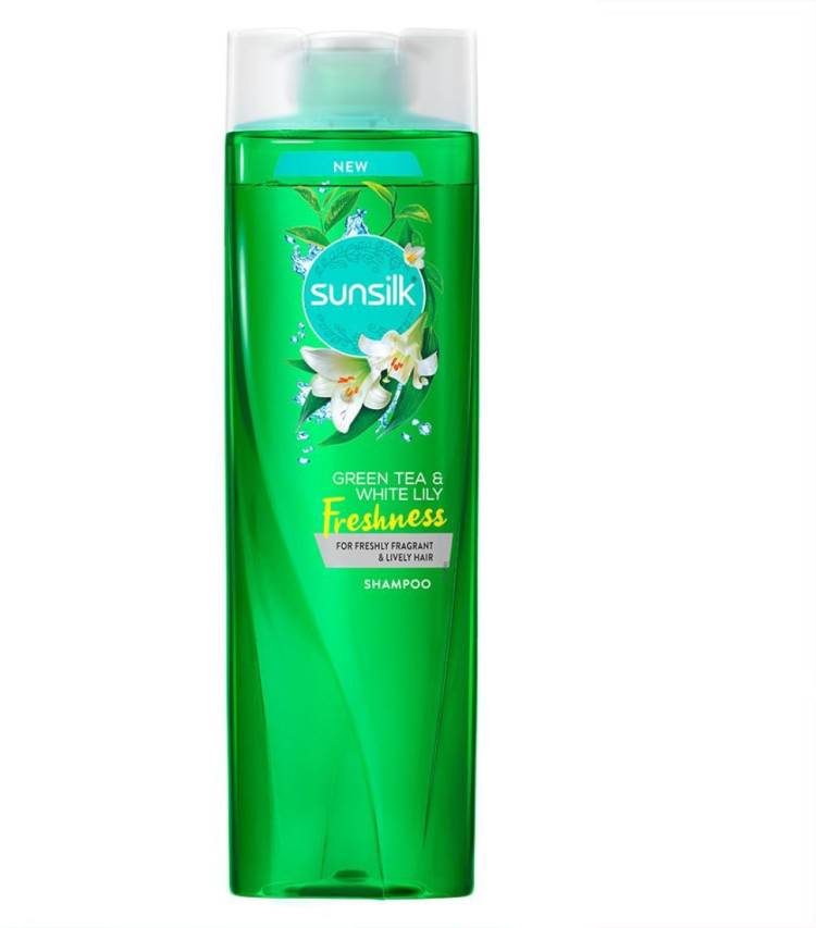 SUNSILK Green Tea and White Lily Freshness Shampoo Price in India