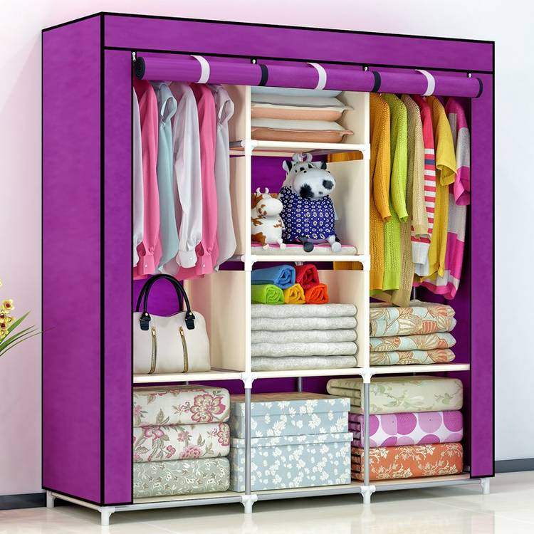 Flipkart Perfect Homes Studio PP Collapsible Wardrobe