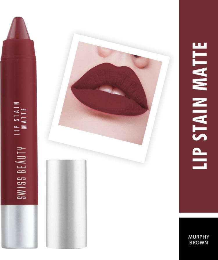 SWISS BEAUTY Lip Stain Matte Lipstick (SB-202_229) Price in India