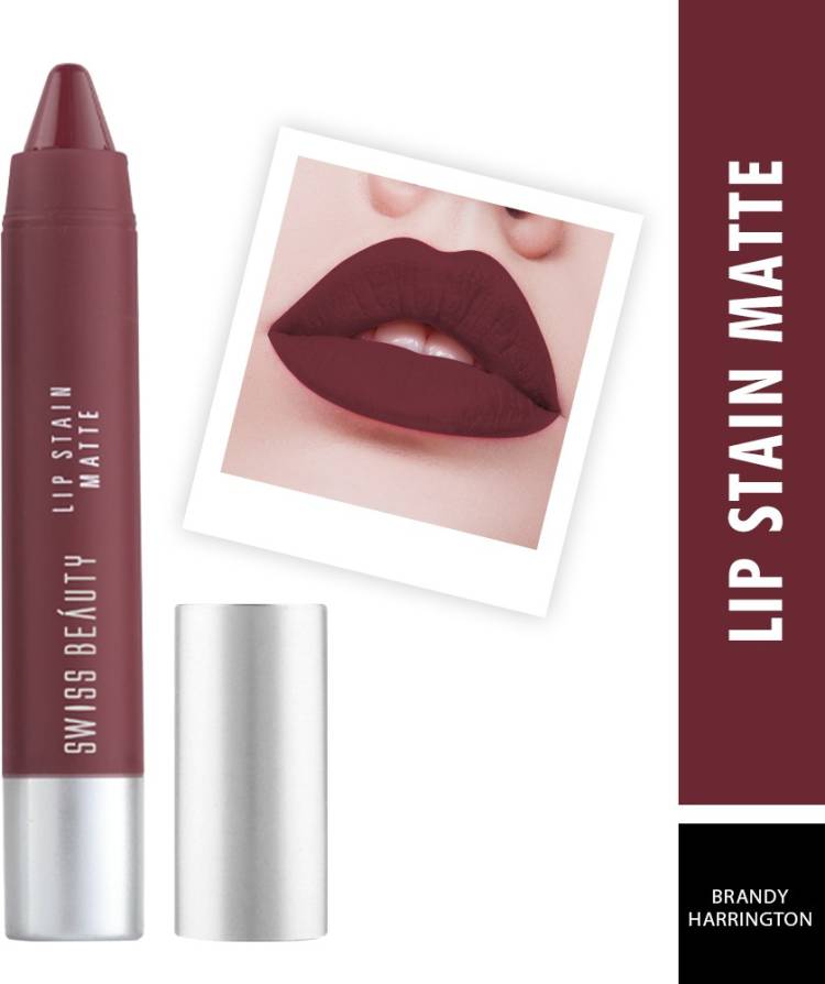 SWISS BEAUTY Lip Stain Matte Lipstick (SB-202_230) Price in India
