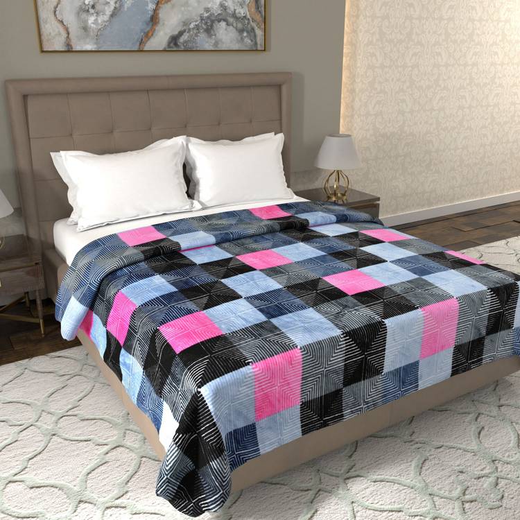 Flipkart Perfect Homes Printed Double Coral Blanket
