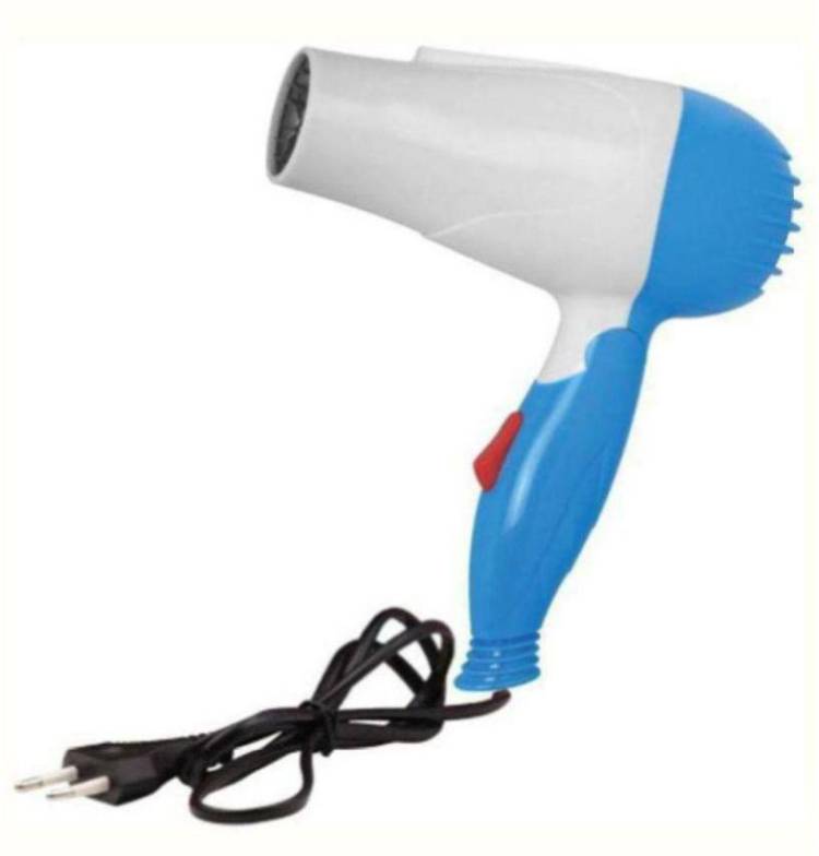 flying india Professional Stylish Foldable Hair Dryer N1290 for UNISEX, 2 Speed Control F384 Hair Dryer Price in India