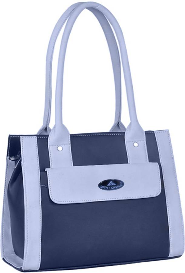 Women Blue, Grey Shoulder Bag Price in India