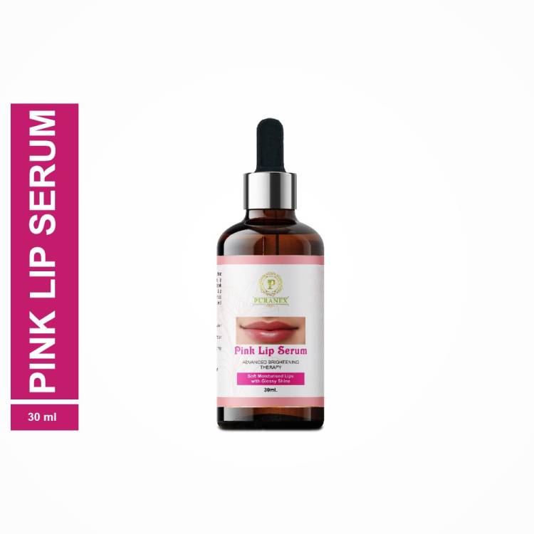 puranex Pink Lip Serum for Shine, Glossy, Soft With Moisturizer For Men & Women -30ml (PACK OF 1) 30ml Price in India