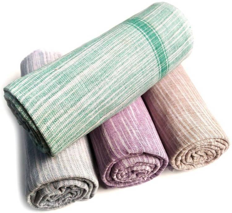 AHMADUN Cotton 400 GSM Bath, Hand, Face, Beach Towel Set