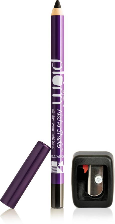 Plum NaturStudio All-Day-Wear Kohl Kajal with free sharpener Price in India