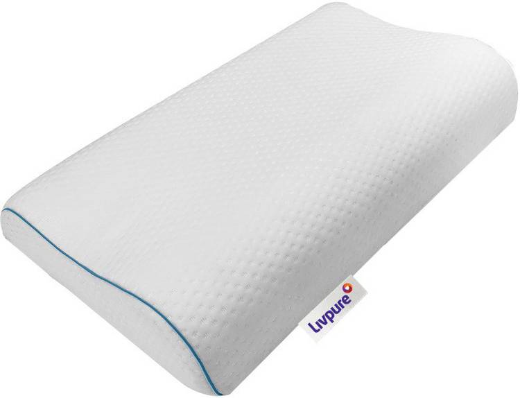 Livpure Smart Memory Foam, Gel Solid Sleeping Pillow Pack of 1