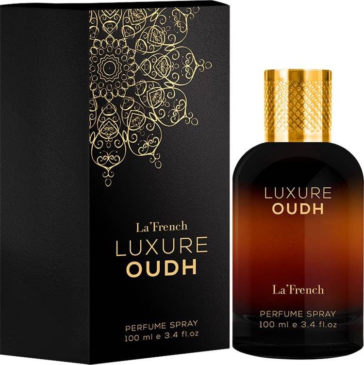 La French Luxure Oudh Perfume with Long Lasting Fragrance, Eau de Parfum Spray, 100ml, Ideal for Women, Pack of 1 Eau de Parfum  -  100 ml