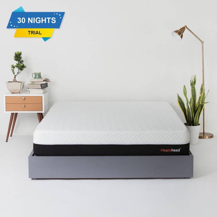 Sleepyhead Sense - 3 Zoned Orthopedic PCM Cooling Foam Mattress 8 inch Queen High Density (HD) Foam Mattress