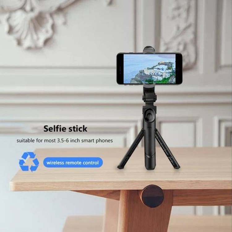 Black Camel XT02 Wireless Bluetooth Tripod Mobile Phone Selfie Stick Tripod