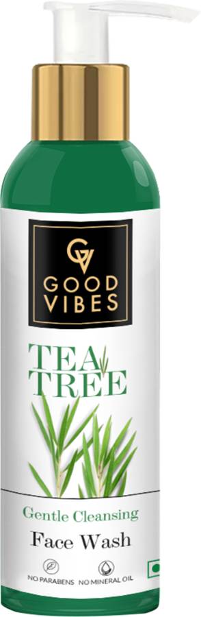 GOOD VIBES Gentle Cleansing  - Tea Tree Face Wash Price in India