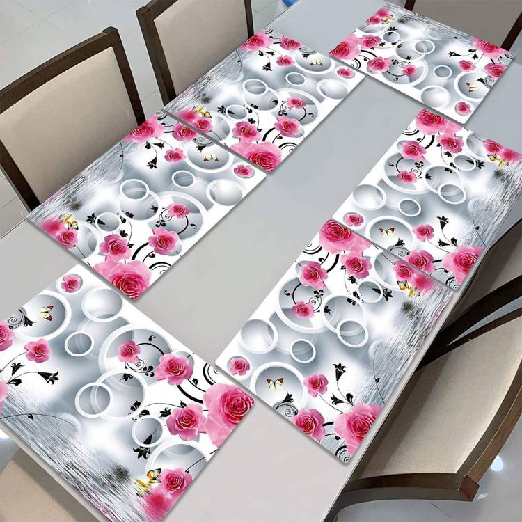 BcH Rectangular Pack of 6 Table Placemat