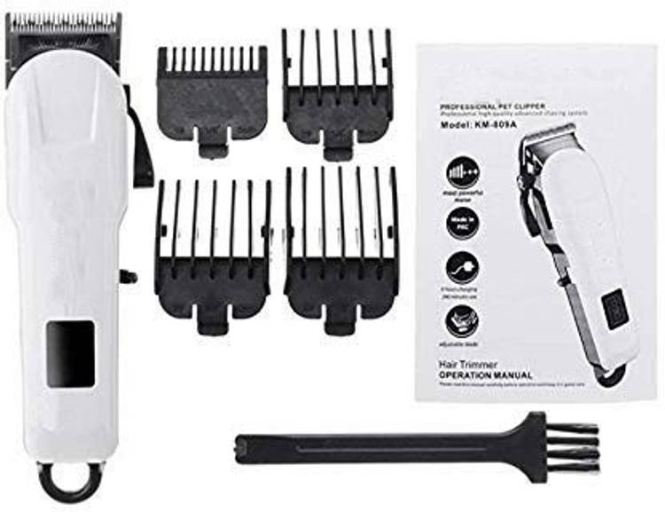 Demokrazy Professional Rechargeable and Cordless Hair Clipper Runtime: 120 min Trimmer for Men & Women  Runtime: 120 min Trimmer for Men & Women