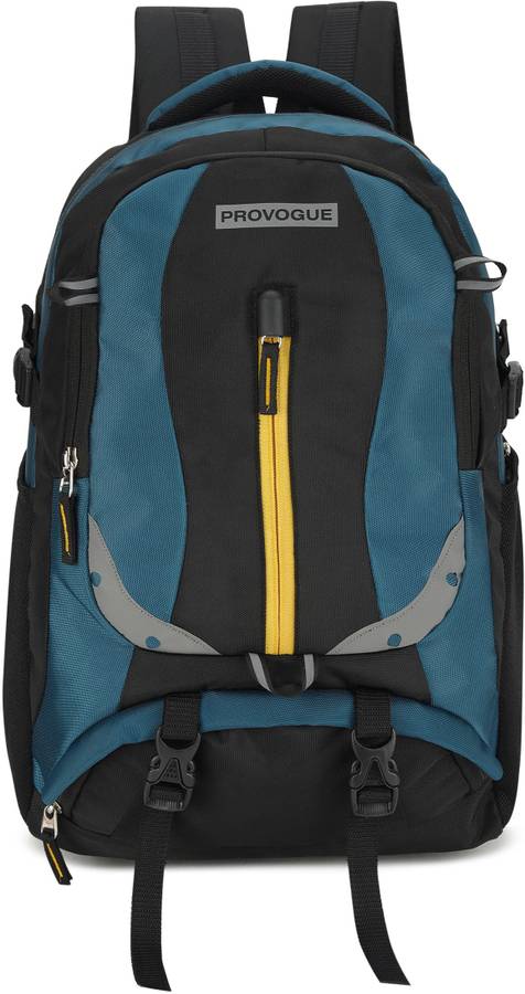 Large 40 L Laptop Backpack Spacy Unisex Solid Lifestyle Backpack-WITH RAIN COVER