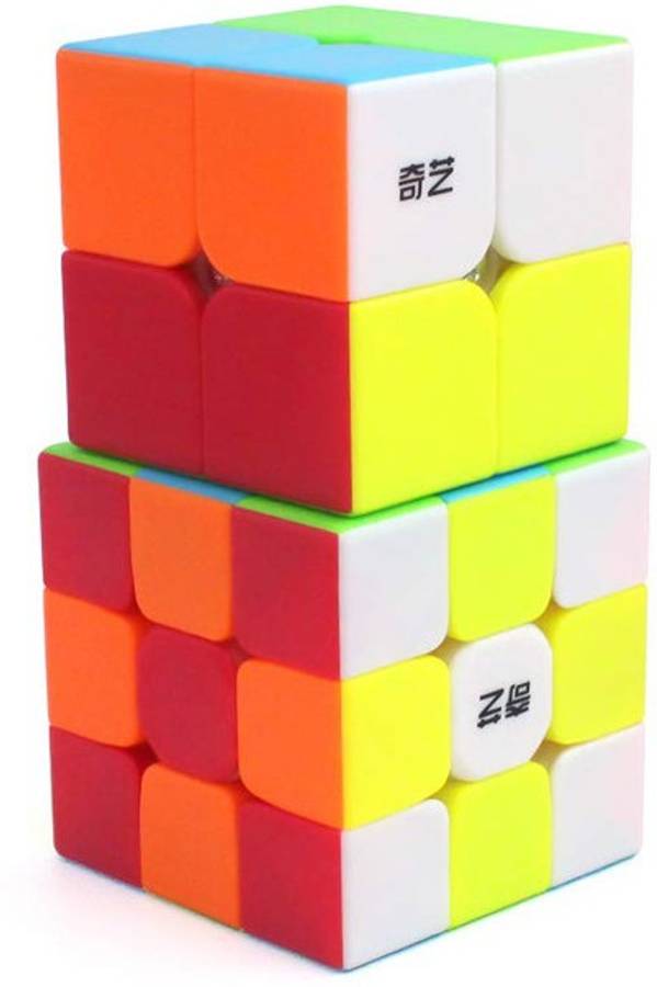 Cubelelo QiYi 2x2 3x3 Beginner Bundle (Stickerless) Speedcube Highspeed Magic Cube Puzzle