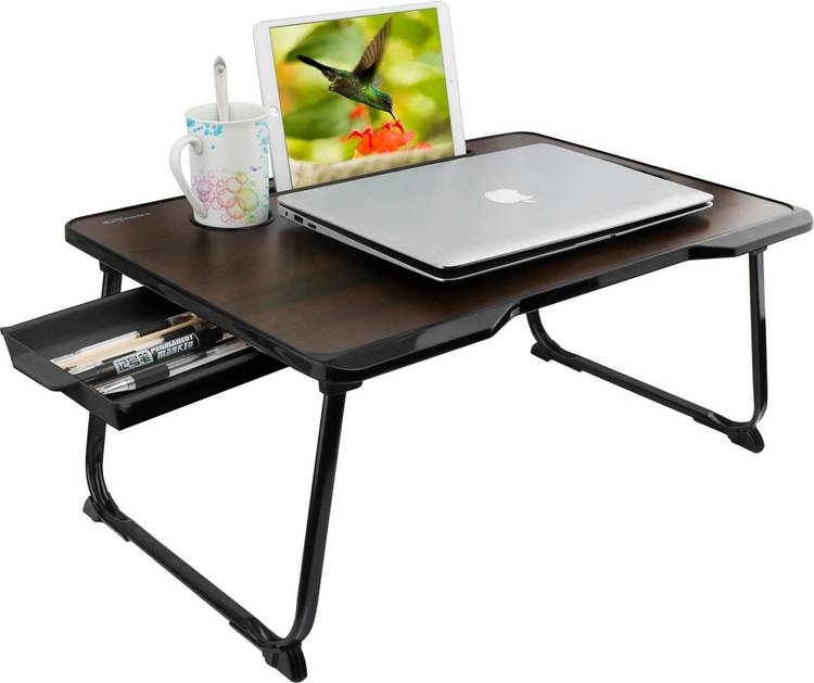 Portronics POR-1231 My Buddy One Plus Wood Portable Laptop Table