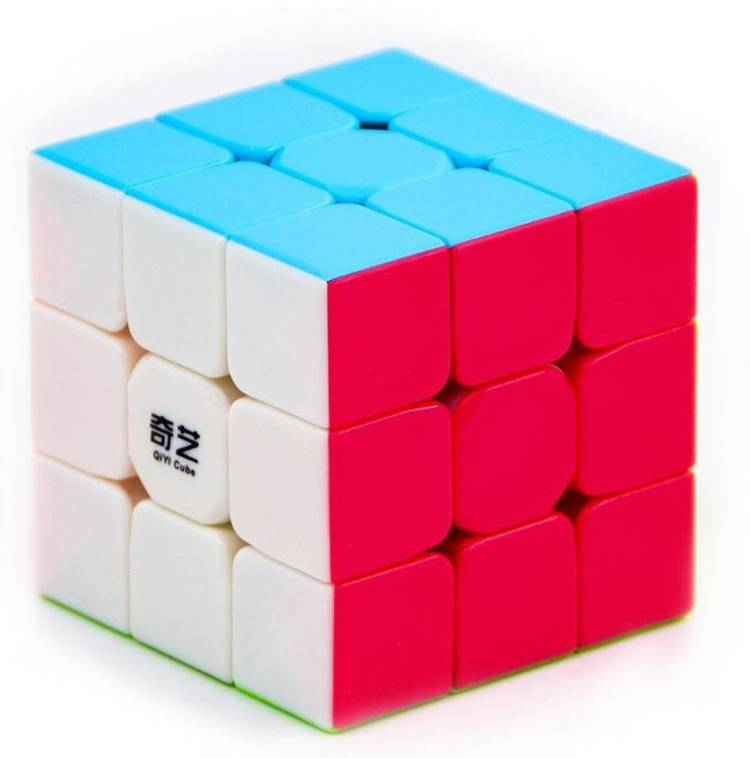 Cubelelo Warrior 3x3 Stickerless Combo (Pack of 2) Speedcube Highspeed Magic Cube Puzzle