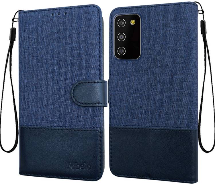 Febelo Flip Cover for Samsung Galaxy M02s, Samsung Galaxy F02s