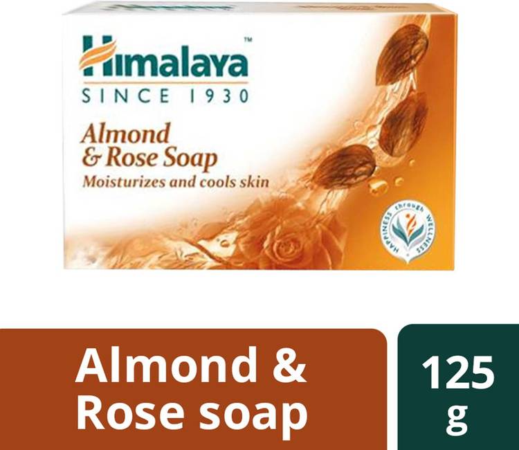 HIMALAYA Almond and Rose Soap