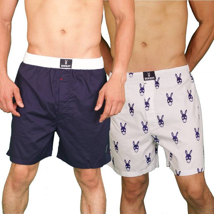 Printed, Solid Men Boxer