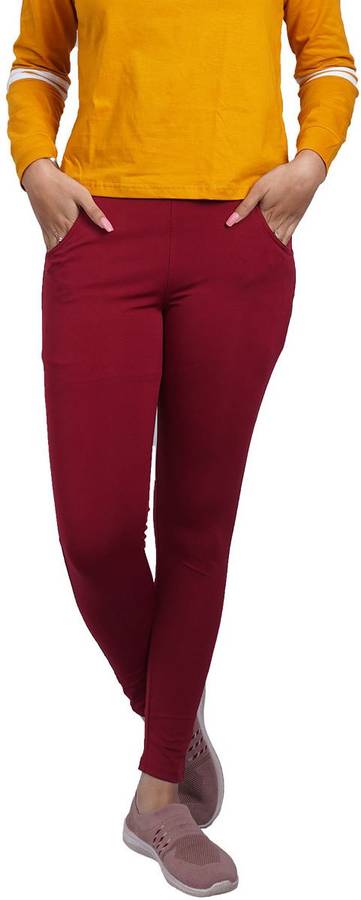Pixie Maroon Jegging