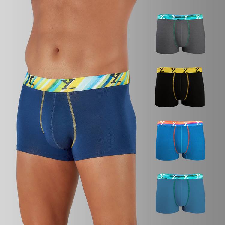 IntelliSoft Antimicrobial Micro Modal Dynamo (Pack of 5) Men Trunks