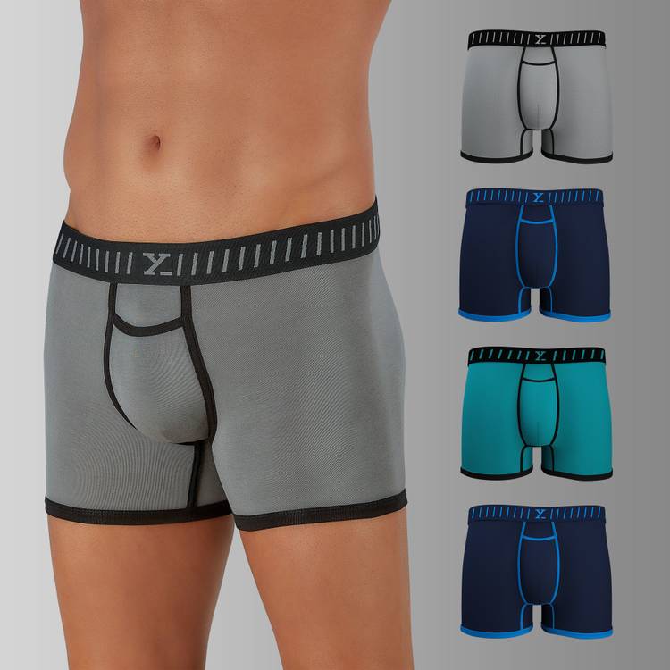 IntelliSoft Antimicrobial Micro Modal Vibe (Pack of 5) Men Trunks
