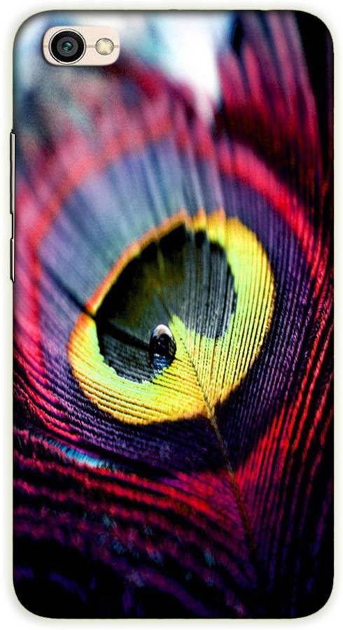 jhatka Back Cover for Mi Redmi Y1 Lite peacock feather Back Cover