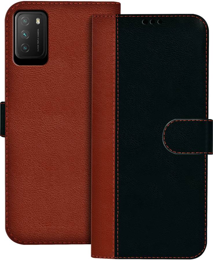 Hupshy Flip Cover for Poco M3