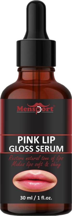 Mensport Premium Pink Lip Serum Oil - For Making Lips Pink & Soft (30 ml) Price in India