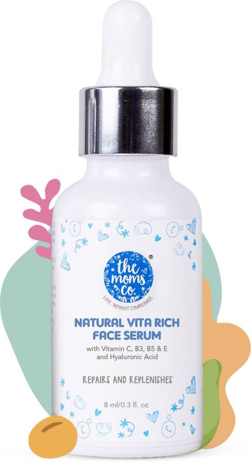 The Moms Co. Natural Vita Rich Face Serum | Brighten Skin|Reduces Pigmentation & Dark Spots Price in India