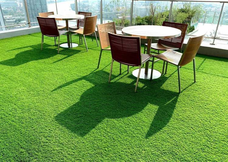 Carpet Planet Artificial Grass - High Density Grass - Use As Balcony Garden, Carpet, Door Mat, Lawn 25mm-4x12feet Artificial Turf Roll