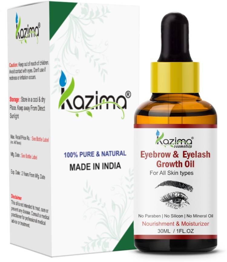 KAZIMA Eyebrow & Eyelash Growth Oil 30 ml Price in India