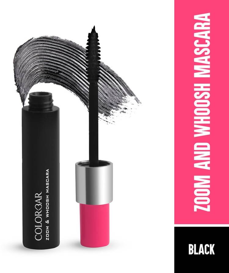 COLORBAR Zoom & Whoosh Mascara-Black 9 ml Price in India