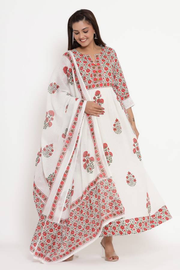 Women Ethnic Dress White Dress Price in India