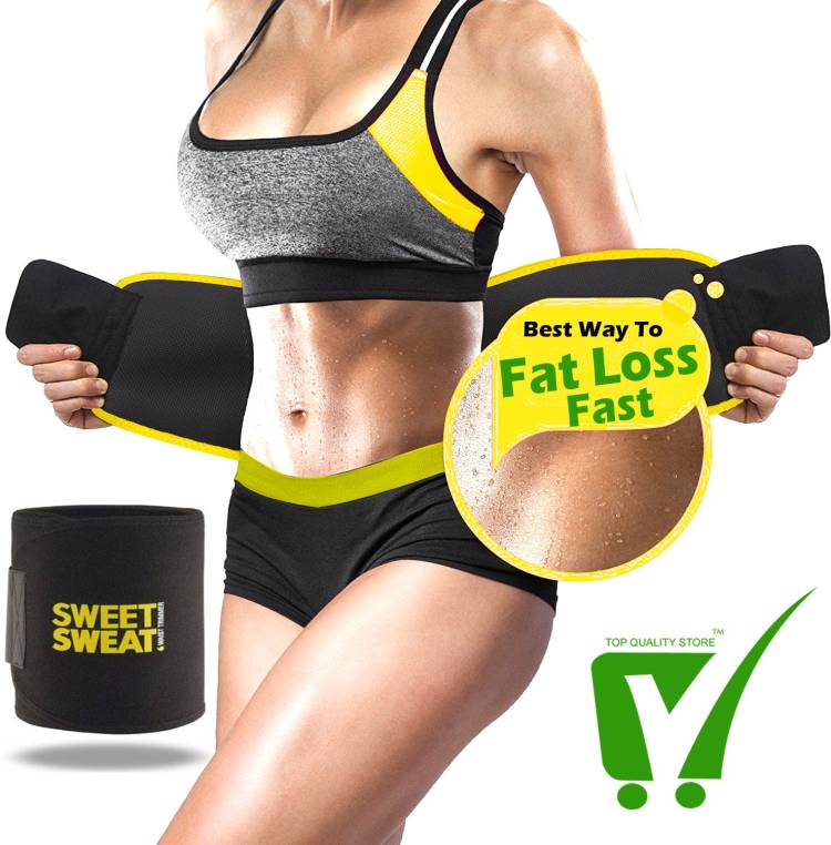 Original Sweat Belt Premium Waist Trimmer wight loss/Fat loss/ /Belly/ Tummy Reducing/ Stomach Fat Burner/ Wrap Tummy Control/ Body Slim Look/ Running Travel Tummy Workout Belt/ Shapewear/ Exercise Hot slimming belt / Women and Men Men, Women Shapewear