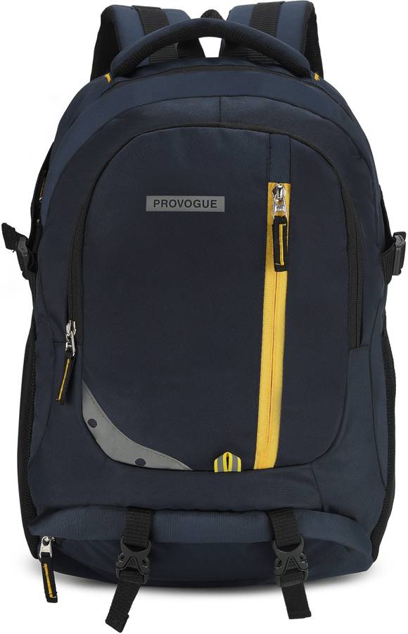 Large 35 L Laptop Backpack Unisex Blue Solid Large Laptop cum Backpack-CC-1