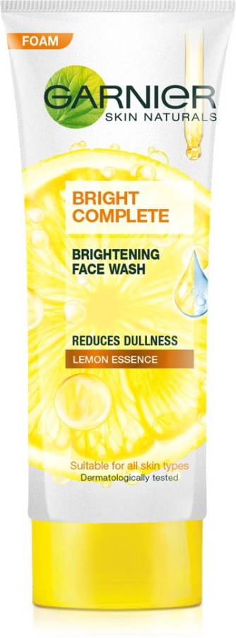 GARNIER Bright Complete VITAMIN C Facewash, 100g Face Wash Price in India