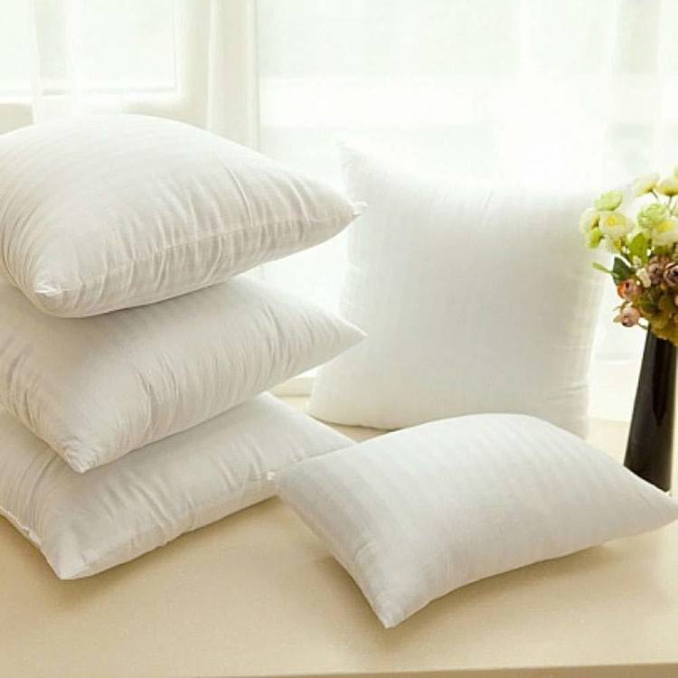 Cloth Fusion Satin Stripe Cushions Microfibre Stripes Cushion Pack of 5