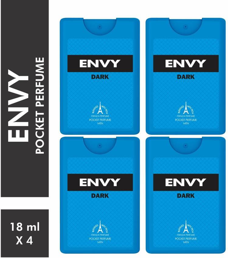 ENVY Dark Pocket Perfume (Pack of 4) Eau de Parfum  -  72 ml